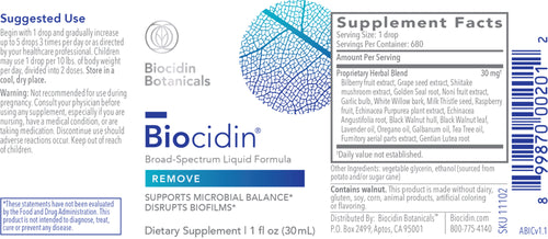 Biocidin Broad-Spectrum Liquid Formula